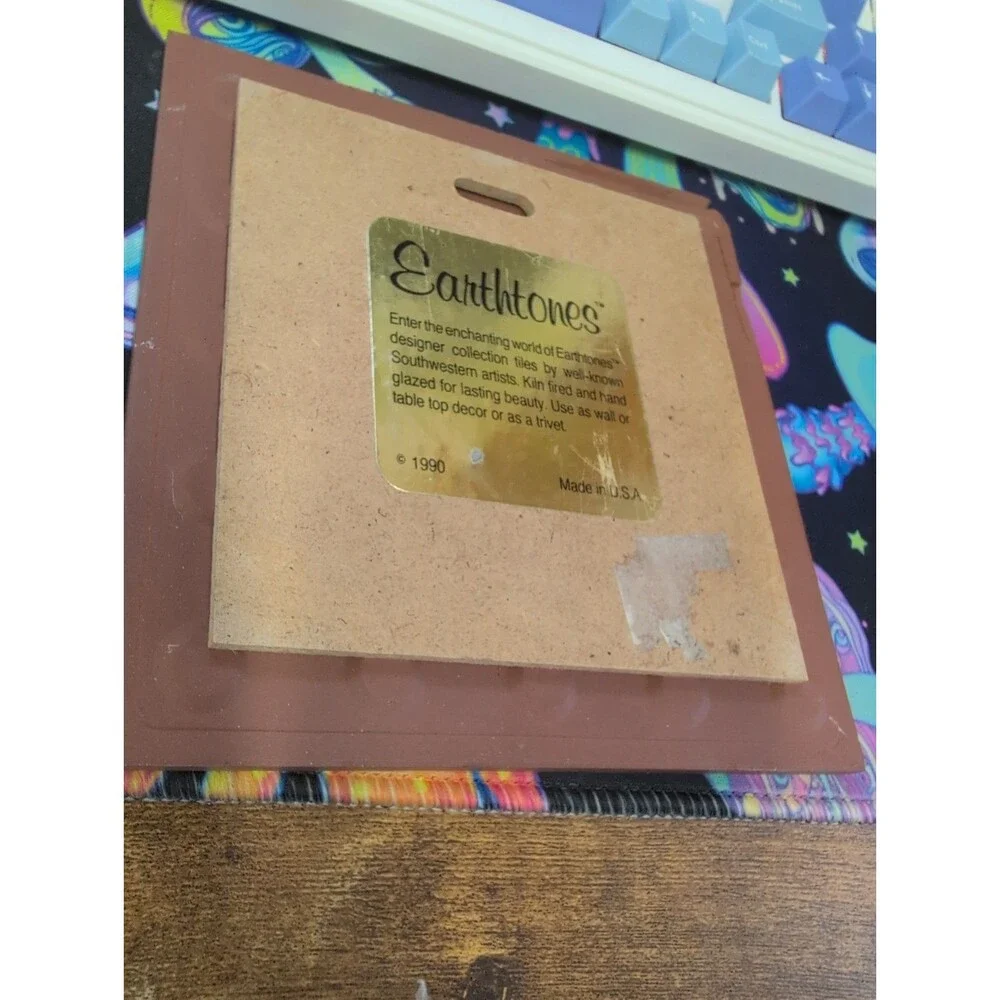 Southwestern Tile End of the Trail Earth Tones Tu-ota Trivet